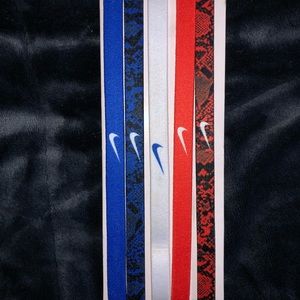 NWOT Nike multi-color headband set